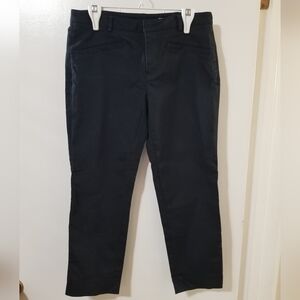 Club Monaco Black Tailored Cropped Pants Size 2